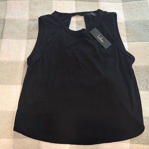 Lulu's Classic Black Tank Top